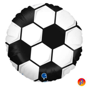 palloncino mylar 18 pollici grabo a forma di pallone da calcio