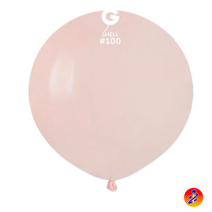 g30 conchiglia 100 31 pollici palloncino lattice gigante gemar rosa chiarissimo